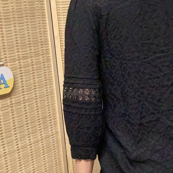 TIME AND TRU. SIZE S/CHL (4-6) BLACK TOP.. 100% Rayon. Lace 100% Polyester - Picture 3 of 16